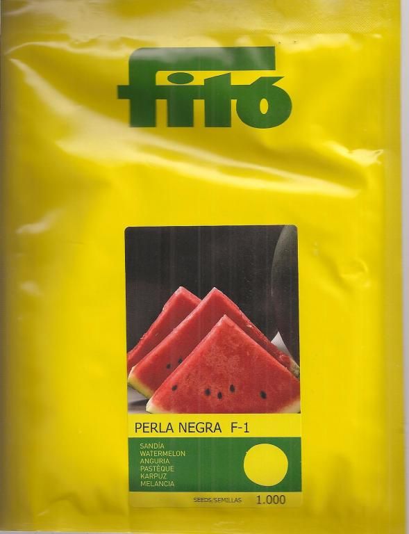 SANDÍA PERLA NEGRA F1 (1.000 Semillas) - Fitoagricola